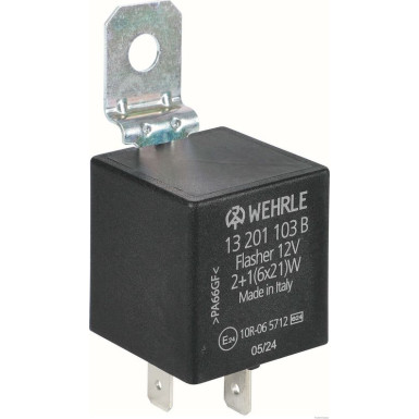 Blinkgeber 12V (4x6,3 + 2x2,8mm) 75605096
