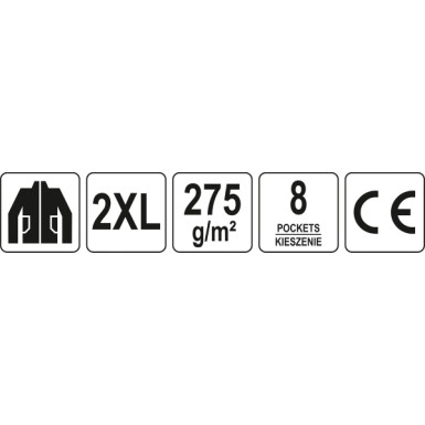 Yato Arbeits- Werkstatt Jacke / Xxl YT-8024