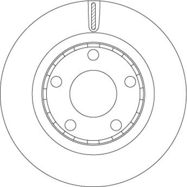 17 482 015 Bremsscheibe HA DF4352 17 482 015 Bremsscheibe HA DF4352