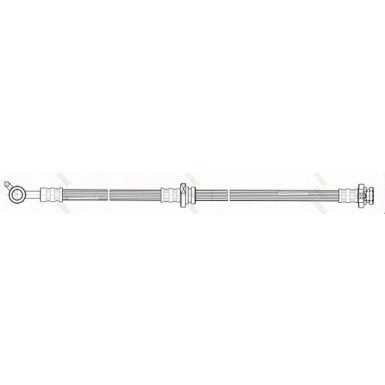 Bremsschlauch NISSAN X-TRAIL 2.2 dCi 03 PHD666