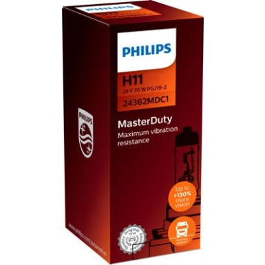 H11 MasterDuty 24V, 70W, PGJ19-2 24362MDC1