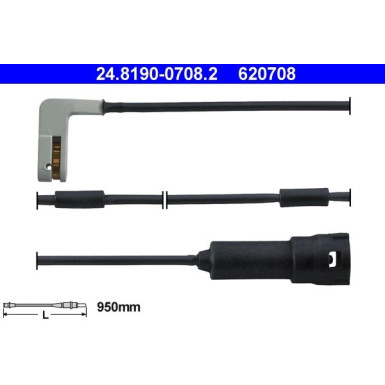 ATE Verschleißsensor 24.8190-0708.2 ATE Verschleißsensor 24.8190-0708.2