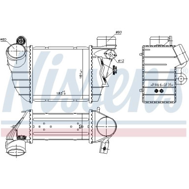 Ladeluftkühler PKW 96747