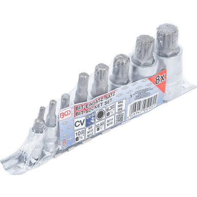 BGS Bit-Einsatz-Satz Innenvielzahn (für XZN) M4 - M16 8-tlg 5105 BGS Bit-Einsatz-Satz Innenvielzahn (für XZN) M4 - M16 8-tlg 5105