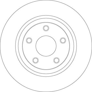 99 482 008 Bremsscheibe HA DF6492 99 482 008 Bremsscheibe HA DF6492
