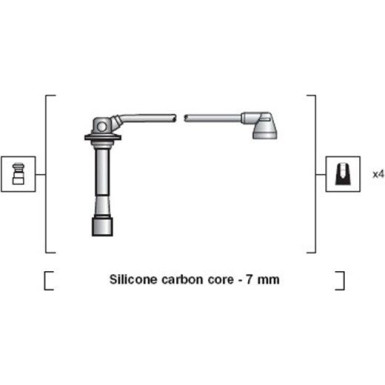 Zündleitungssatz 941318111180