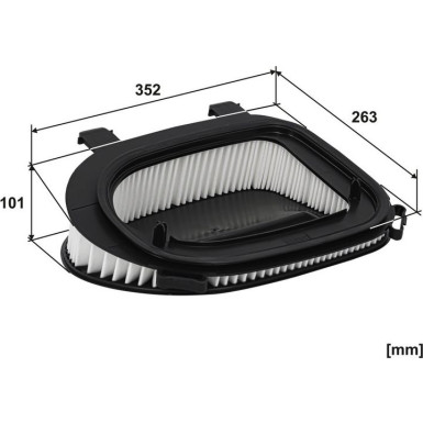 FILTRON Luftfilter AK 362/6