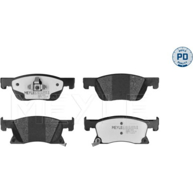 Bremsbelagsatz, Scheibenbremse MEYLE-PD: Advanced performance and design 025 223 4220/PD
