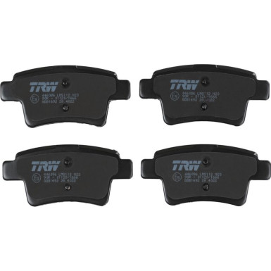Bremsklötze HA CITROEN C4 Picasso 06 COTEC GDB1692