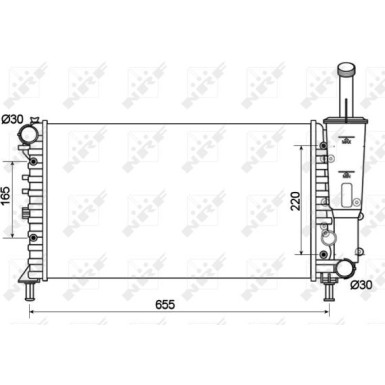 Kühler, Motorkühlung 53124