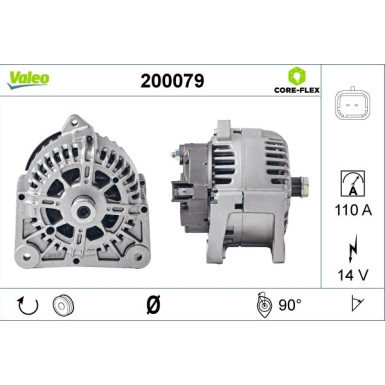 VALEO Generator 200079 VALEO Generator 200079