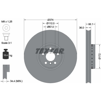 BREMSSCHEIBE BMW P. 5/7 2,0-4,4 15- PR374 X 36WYSOKO NAW GLANY PRO+ 92290225 BREMSSCHEIBE BMW P. 5/7 2,0-4,4 15- PR374 X 36WYSOKO NAW GLANY PRO+ 92290225