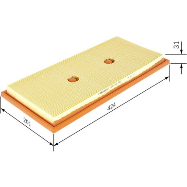 Luftfilter F 026 400 482 Luftfilter F 026 400 482
