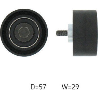 Umlenkrolle Synchrontrieb VKM 22177
