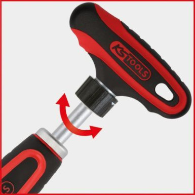 KS TOOLS Schraubendrehersatz mit Schlagkappe ERGOTORQUE®max, 13-teilig 151.1150 KS TOOLS Schraubendrehersatz mit Schlagkappe ERGOTORQUE®max, 13-teilig 151.1150