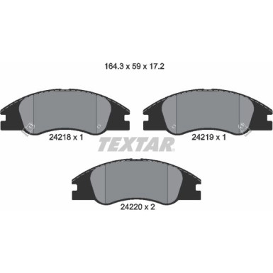 Bremsbelagsatz Kia P. Cerato 04 2421801