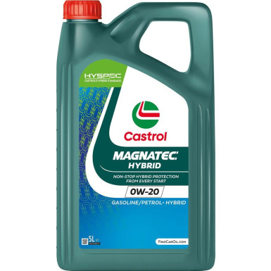 Castrol Magnatec Hybrid 0W-20 5 Liter Castrol MAGNATEC Hybrid 0W-20 15F873
