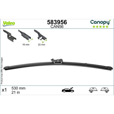 VALEO Scheibenwischer 583956 VALEO Scheibenwischer 583956