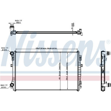 Wasserkühler PKW VW GOLF VII 1.4 TSI 12 65303