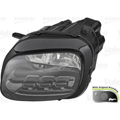 Scheinwerfer L H7 VALEO OE LOGO CITROËN C3 AIRCROSS 6,17 450524