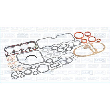 AJUSA Dichtungsvollsatz, Motor 50037400 FIBERMAX
