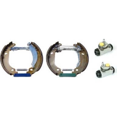 Bremsbackensatz HA Kit&Fit PEUGEOT 206 98-12 ESSENTIAL LINE - Standard Kit K 61 077