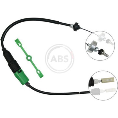 A.B.S. Kupplungsseil K27200 A.B.S. Kupplungsseil K27200