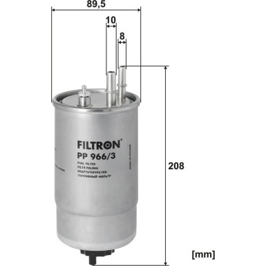 FILTRON Kraftstofffilter PP 966/3