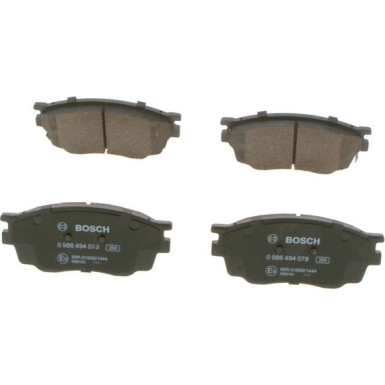 Bremsklötze MAZDA 6 0 986 494 078 Bremsklötze MAZDA 6 0 986 494 078