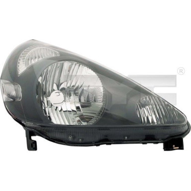 Scheinwerfer R H4 +LWR SCHWARZ HONDA JAZZ 3,02-7,08 3070,513,1