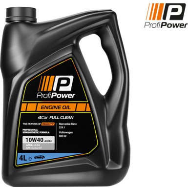 PROFIPOWER Motoröl 10W40 A3 / B4 MB 229.1 VW 505.00 4 Liter 10W40 PP 4 PROFIPOWER Motoröl 10W40 A3 / B4 MB 229.1 VW 505.00 4 Liter 10W40 PP 4
