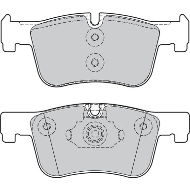 VALEO Bremsbeläge 601310