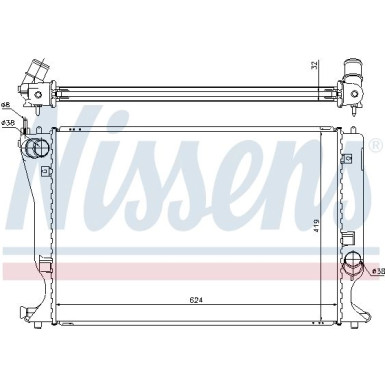 Wasserkühler PKW 64666A Wasserkühler PKW 64666A