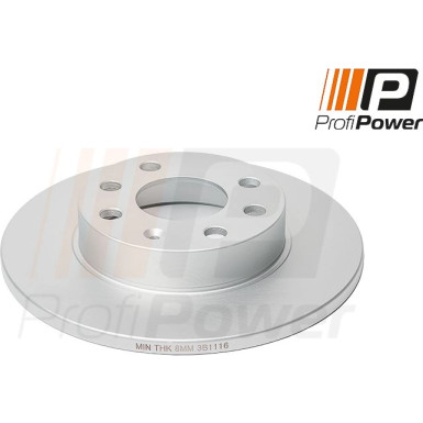 PROFIPOWER Bremsscheibe 3B1116 PROFIPOWER Bremsscheibe 3B1116