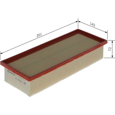 Luftfilter CITREON C5,6,PEUGEOT 04 F 026 400 471