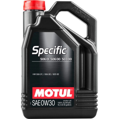 Motul Specific 506 01 / 506 00 / 503 00 0W-30 5 Liter 106437 Motul Specific 506 01 / 506 00 / 503 00 0W-30 5 Liter 106437