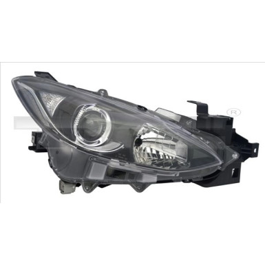 Scheinwerfer R H11/H15 +MOT +TGFL SCHWARZ MAZDA 3 9,13-12,16 3735,507,1