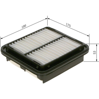 Luftfilter 1987429164 Luftfilter 1987429164