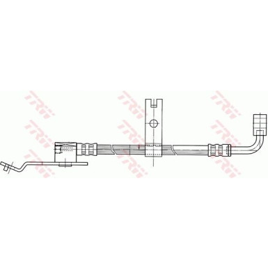 Bremsschlauch JEEP CHEROKEE 2.5 Tdi 4x4 96-01 PHD402