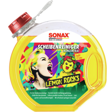 Sonax Scheibenreiniger Konzentrat Lemon Rocks 3L ScheibenReiniger Konzentrat Lemon Rocks 01604000 Sonax Scheibenreiniger Konzentrat Lemon Rocks 3L ScheibenReiniger Konzentrat Lemon Rocks 01604000