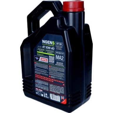 Motul NGEN5 4T 10W-40 4 Liter 111830 Motul NGEN5 4T 10W-40 4 Liter 111830