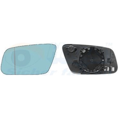 VAN WEZEL Spiegelglas, Außenspiegel 0331837 HAGUS VAN WEZEL Spiegelglas, Außenspiegel 0331837 HAGUS