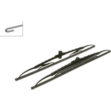 Bosch Wischerblatt 530S 3397118401 Bosch Wischerblatt 530S 3397118401