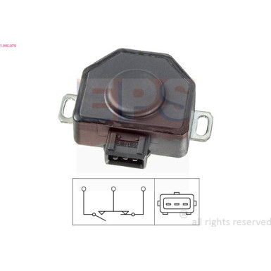 Sensor, Drosselklappenstellung 1.995.079 Sensor, Drosselklappenstellung 1.995.079