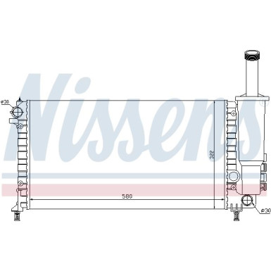 Wasserkühler PKW 61881