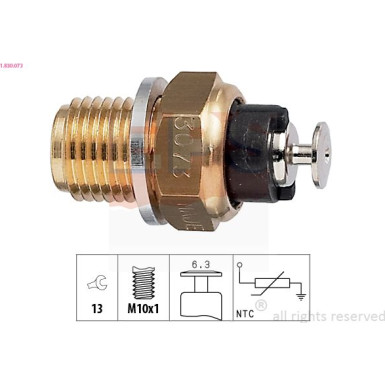 Sensor, Kühlmitteltemperatur 1.830.073 Sensor, Kühlmitteltemperatur 1.830.073