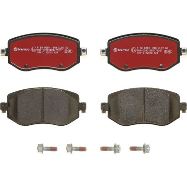BREMBO Bremsklötze XTRA VA P 68 068X BREMBO Bremsklötze XTRA VA P 68 068X