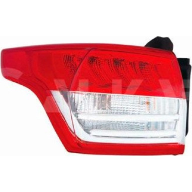 Heckleuchte A R M K-PLATTE ROT/WEISS LED FORD KUGA II 5,12-10,16 2754,653,1