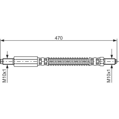 Bremsschlauch LAND ROVER 1987476595