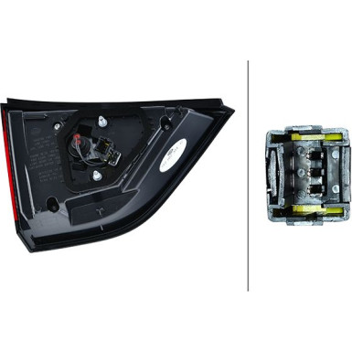 HECKLEUCHTE HELLA RENAULT GRAND SCENIC 16-23 2TZ 012 314-121
